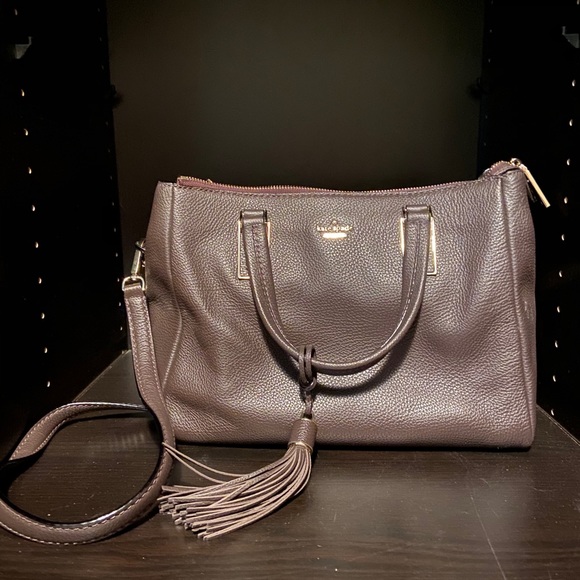 Kate Spade leather bag with crossbody strap - Picture 1 of 5